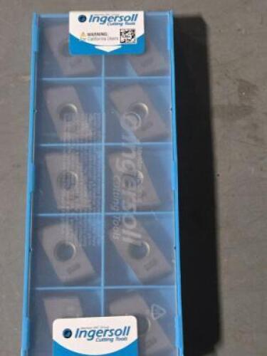 DESCRIPTION: (10) CARBIDE MILLING INSERTS BRAND/MODEL: INGERSOLL CDE444L002 IN2015 RETAIL$: $256.60 QTY: 10