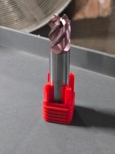 DESCRIPTION: (1) 5 FLUTE CARBIDE END MILL FULLERTON 37656 5/8" DIA $161.99 1 QTY: 1