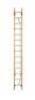 DESCRIPTION: (1) GLIDESAFE FIBERGLASS LADDER BRAND/MODEL: WERNER/T6228-2GS INFORMATION: LOAD CAPACITY: 300 LBS/TRI-RUNG RETAIL$: 546.92 SIZE: 19"BOTTO