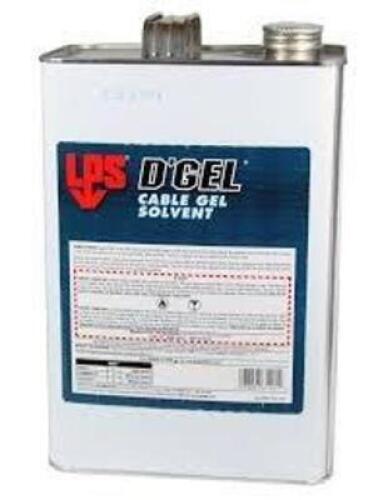 DESCRIPTION: (1) CABLE GEL SOLVENT BRAND/MODEL: LPS D'GEL SIZE: 1 GALLON RETAIL$: $118.00 EA QTY: 1
