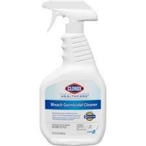 DESCRIPTION: (6) BLEACH GERMICIDAL CLEANER BRAND/MODEL: CLOROX HEALTHCARE #6VDE6 SIZE: 32 OZ RETAIL$: $11.66 EA QTY: 6
