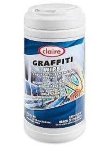 DESCRIPTION: (6) PACKS OF (30) GRAFFITI WIPES BRAND/MODEL: UNITED 626 SIZE: 10X12 RETAIL$: $21.00 EA QTY: 6