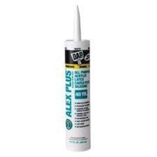 DESCRIPTION: (6) PAINTER'S ACRYLIC CAULK BRAND/MODEL: DAP ALEX INFORMATION: WHITE SIZE: 10.1 OZ RETAIL$: $2.58 EA QTY: 6