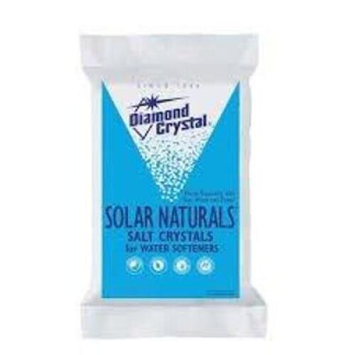 DESCRIPTION: (2) WATER SOFTENER SALT BRAND/MODEL: DIAMOND CRYSTAL SOLAR NATURALS SIZE: 50 LB RETAIL$: $45.00 EA QTY: 2