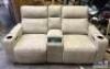 GREYMEL FABRIC POWER RECLINING LOVESEAT WITH WIRELESS CHARGER - 2