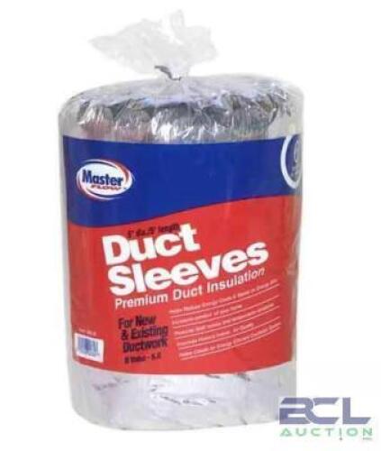 6" R-6 DUCTWORK INSULATION SLEEVE