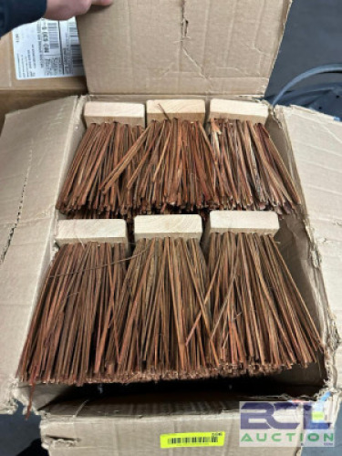 (6) 6" BROOM HEADS
