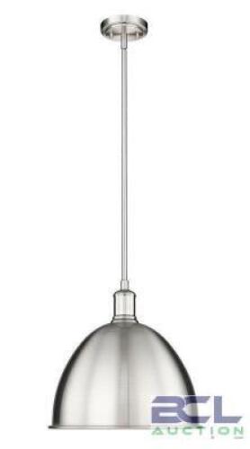 SAWYER 13" PENDANT IN BRUSHED NICKEL
