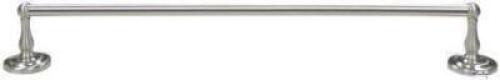 24" SOLID BRASS TOWEL BAR IN POLISHED CHROME