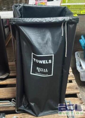 (3) - TOWEL HAMPERS