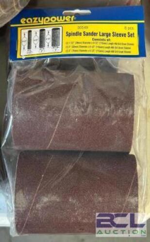 (4) - SPINDLE SANDER LARGE SLEEVE SETS