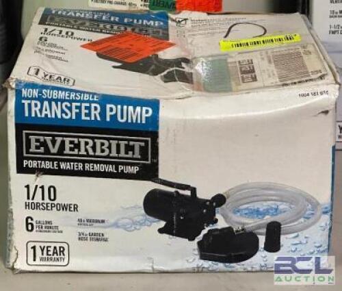 PORTABLE WATER REMOVAL PUMP