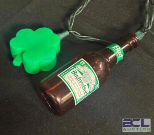 BUDWEISER ST. PATTY'S DAY HANGING ROPE LIGHTS