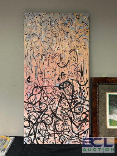 OIL ON CAVAS