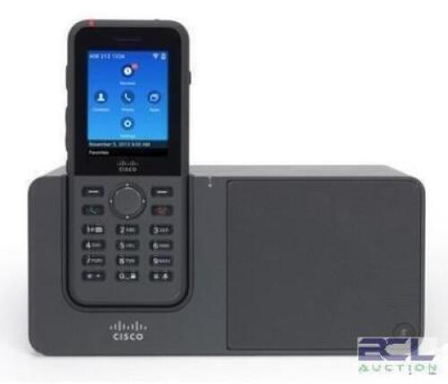 (8) - PC. WIRELESS IP RUGGED WATER RESISTANT WORK PHONE SET