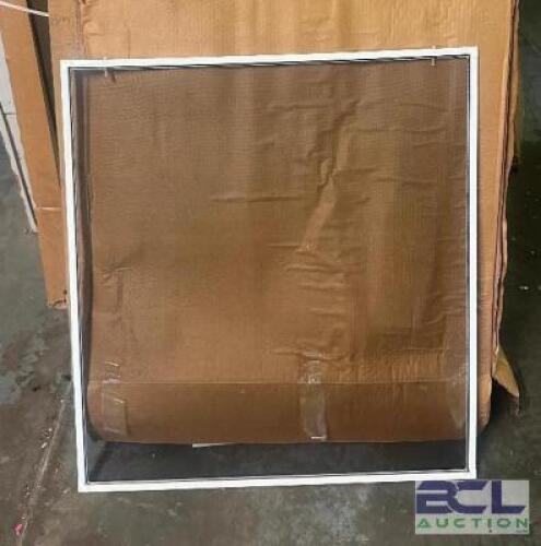 BOX OF WINDOW SCREENS