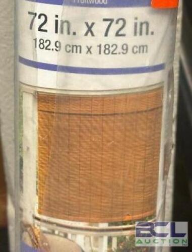 72" BAMBOO ROLL SHADE