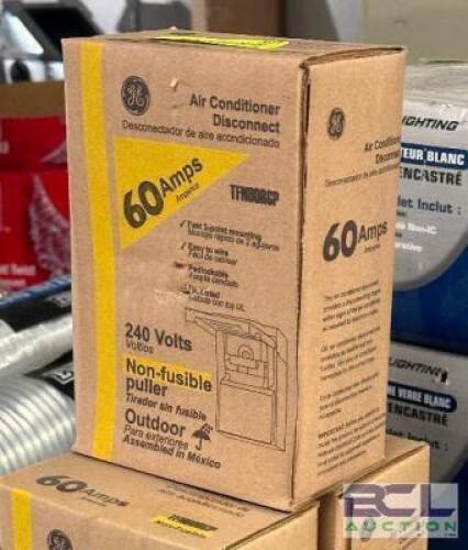 (3) - 60 AMP AIR CONDITIONER DISCONNECTS