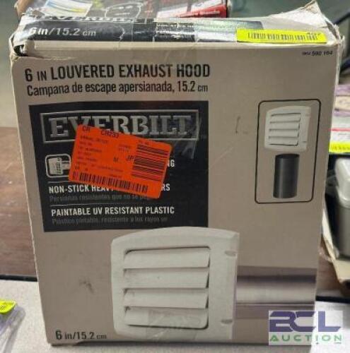 LOUVERED EXHAUST HOOD