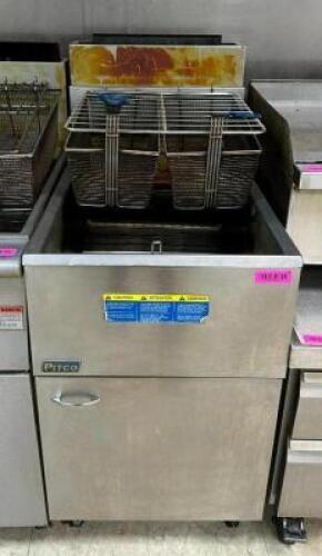 80 LB. GAS FRYER