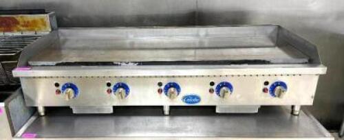 60" 5-BURNER GAS FLAT TOP GRIDDLE