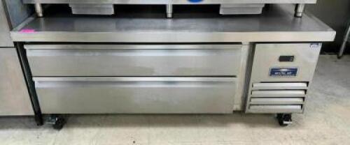 5' STAINLESS 2-DRAWER CHEF BASE