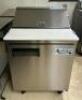 27" 1-DOOR REFRIGERATED SANDWICH PREP TABLE