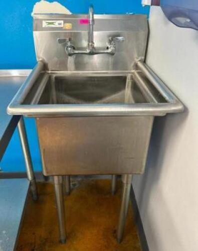 1-COMPARTMENT STAINLESS SINK