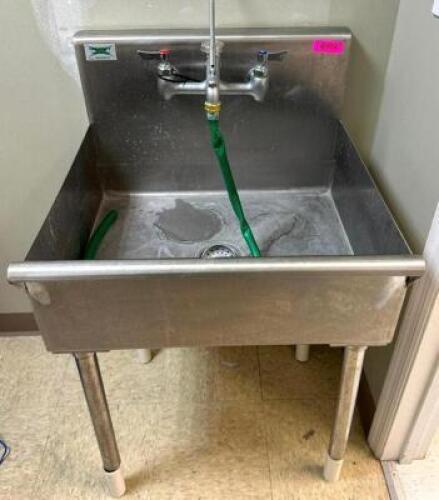 1-COMPARTMENT WASH SINK