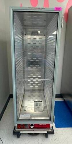 FULL SIZE NON-INSULATED HEATED HOLDING CABINET WITH CLEAR DOOR