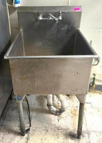 1-COMPARTMENT WASH SINK