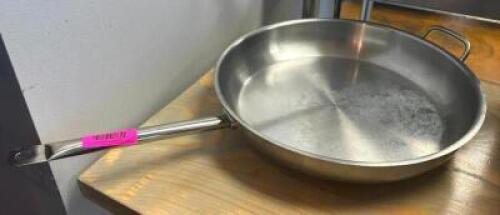 16" STAINLESS FRY PAN