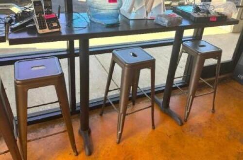6' WOODEN BAR