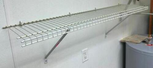 48" WALL MOUNT WIRE SHELF