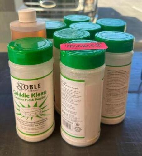 ASSORTED CLEANING SUPPLIES AS SHOWN