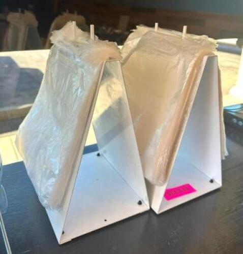 (2) BAG DISPENSERS