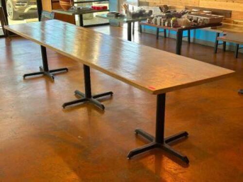 12 FT. DINNING TABLE