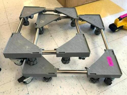 (2) DISH RACK DOLLIES