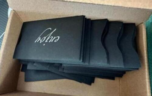 (3) BOXES OF GIFT CARD SLEEVES