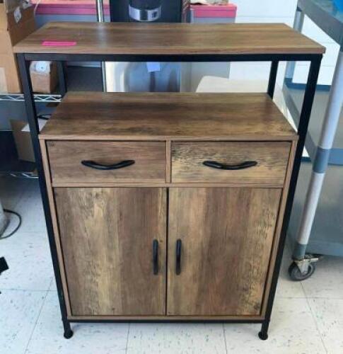 2-DRAWER/2-DOOR CABINET WITH SHELF