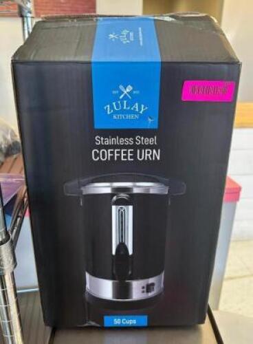 STAINLESS STEEL COFFEE URN