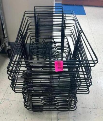 STACK OF SHOPPING BASKETS