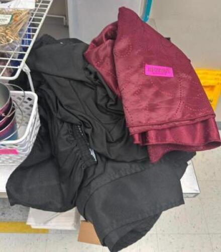 ASSORTED TABLE COVERS