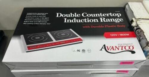 DOUBLE COUNTER TOP INDUCTION RANGE