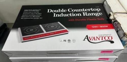 DOUBLE COUNTER TOP INDUCTION RANGE