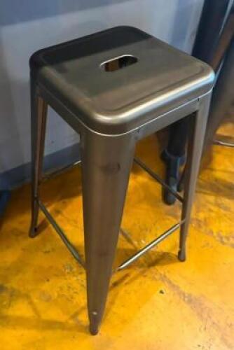 (3) - METAL BAR STOOLS