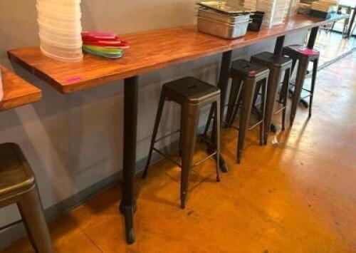 12 FT. HIGH TOP TABLE