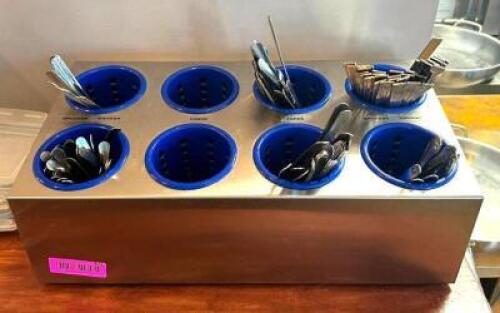 UTENSIL ORGANIZER WITH CONTENTS