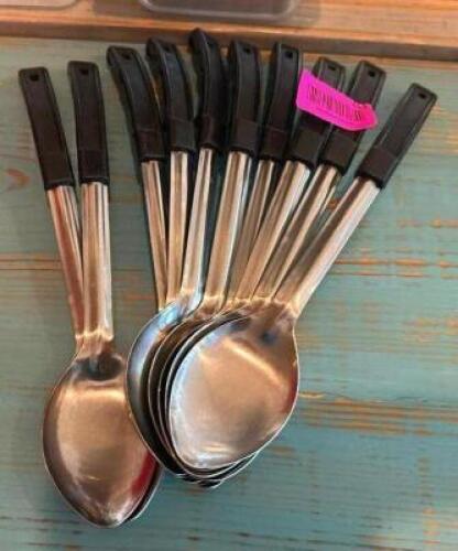 (10) - SERVING SPOONS