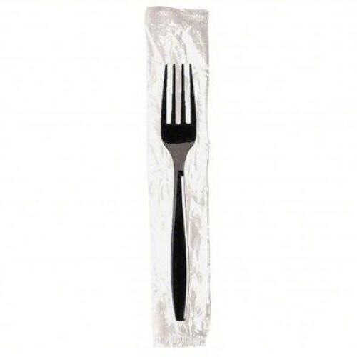 DESCRIPTION: (1) CASE OF (1000) PLASTIC FORKS BRAND/MODEL: DIXIE/PFH53C INFORMATION: BLACK, INDIVIDUALLY WRAPPED RETAIL$: $55.29 QTY: 1